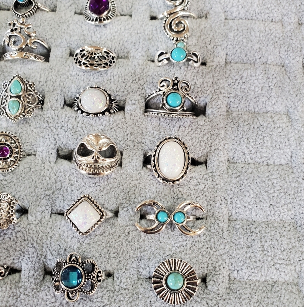 30 Pcs Boho Rings - Picture 3 of 5